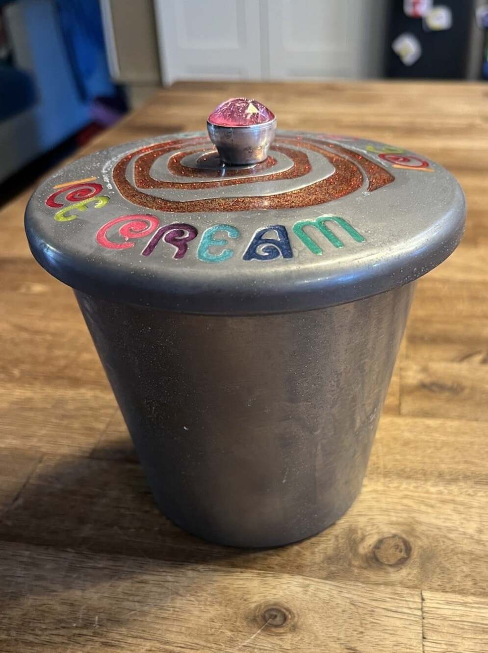 ALUMINUM Pint Ice Cream Container Set with Lid Wild Eye Designs